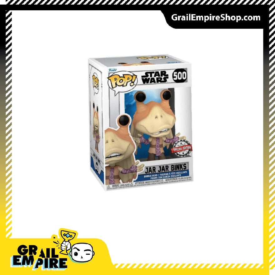 Funko POP! Star Wars #500 Jar Jar Binks Exclusivo - Special