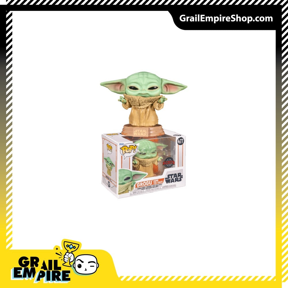 Funko POP! Star Wars Mandalorian #477 Grogu Using the Force