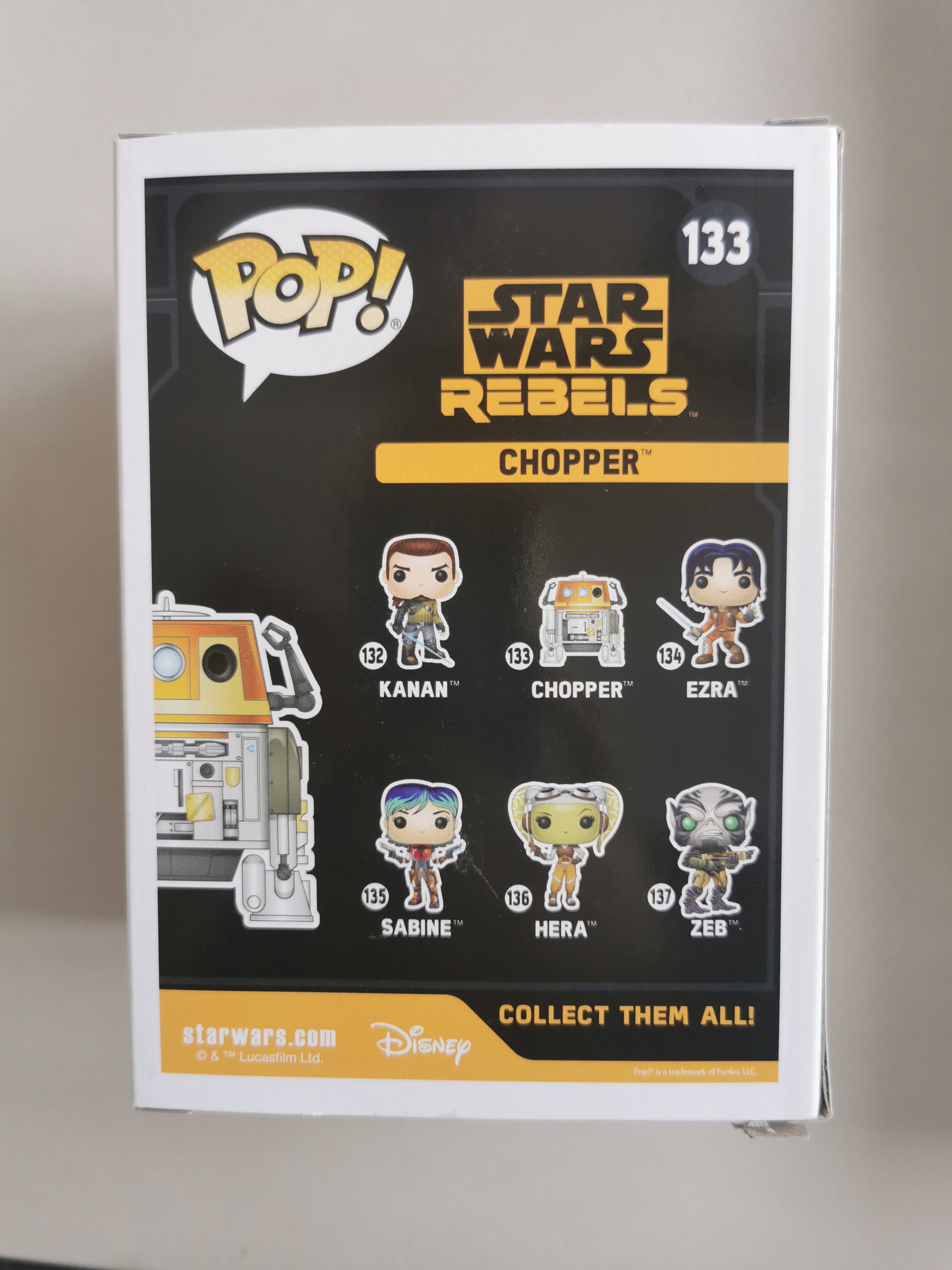 Funko POP! Star Wars Rebels Chopper Galactic Convention -