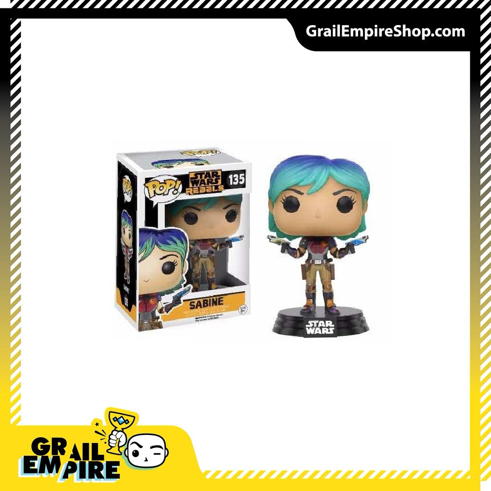 Funko Pop Sabine 135 Star Wars - Occasion, Personnage De La Série