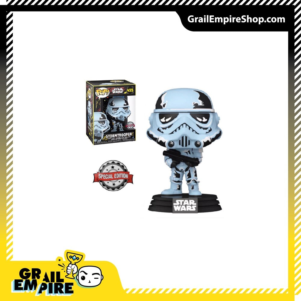 Funko POP! Star Wars Retro #455 Stormtrooper Exclusivo -