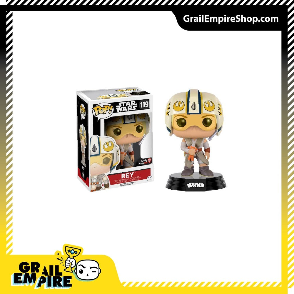 Funko POP! Star Wars Rey (X-Wing Helmet) #119 - POP!