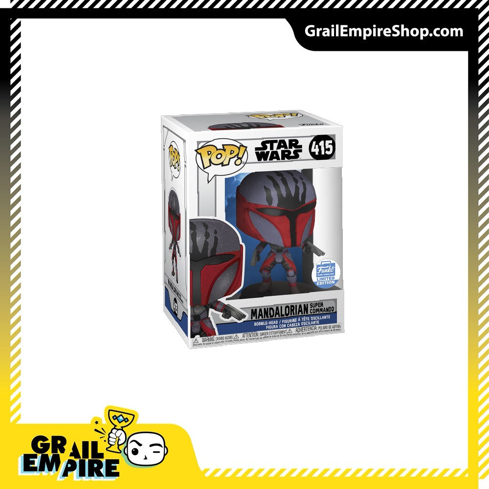 Funko POP! Star Wars The Clone Wars #415 Mandalorian Super