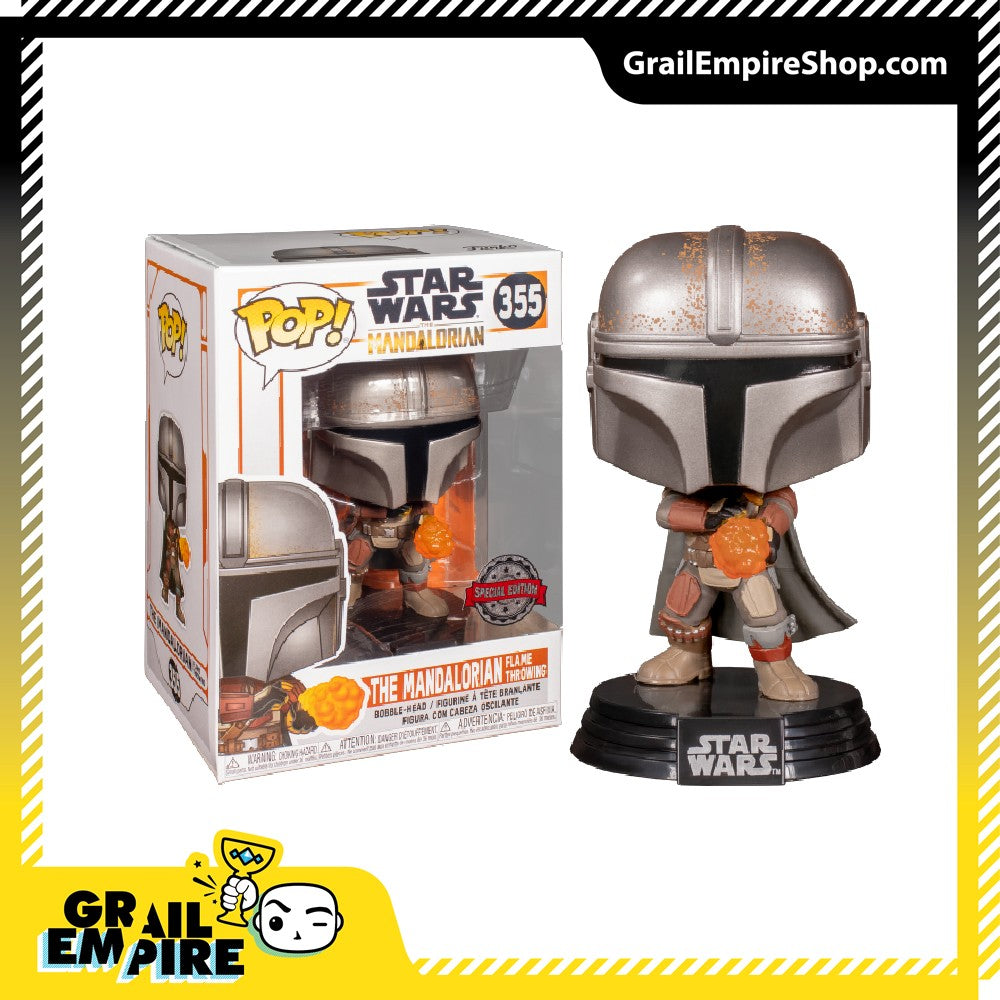 Funko POP! Star Wars The Mandalorian with flame - POP!