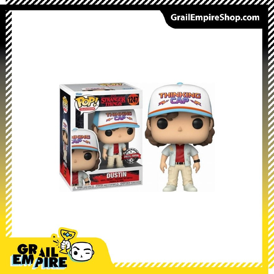 Funko POP! Stranger Things #1247 Dustin Exclusivo - Special