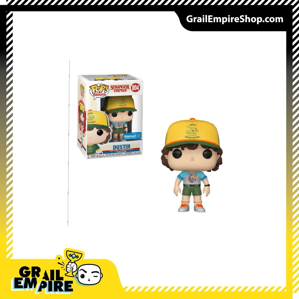 Funko POP! Stranger Things #804 Dustin Camp Know Where