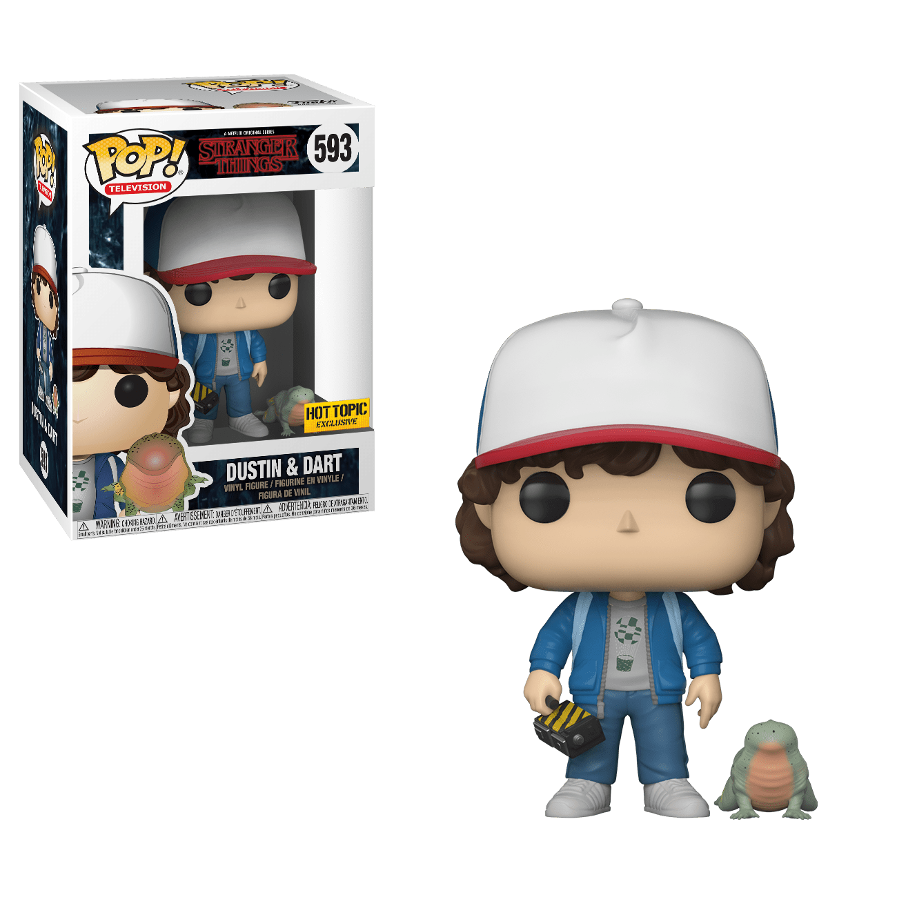 Funko POP! Stranger Things Dustin & Dart - Glow in the Dark