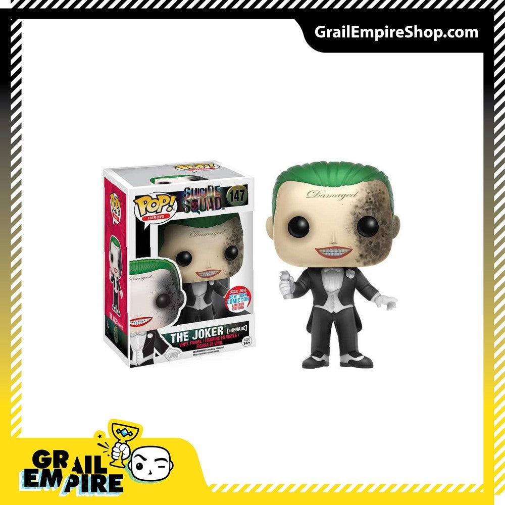 Funko POP! Suicide Squad Joker (Grenade) NYCC - POP!