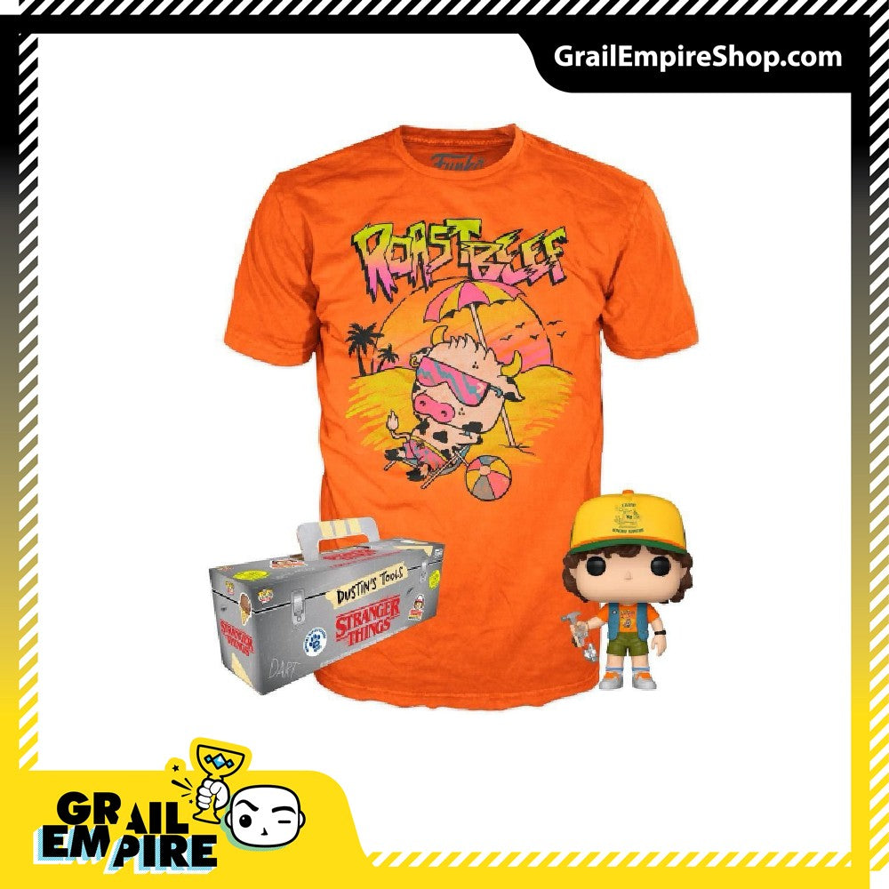 Funko POP & Tee Stranger Things Dustin with Roast Beef - POP