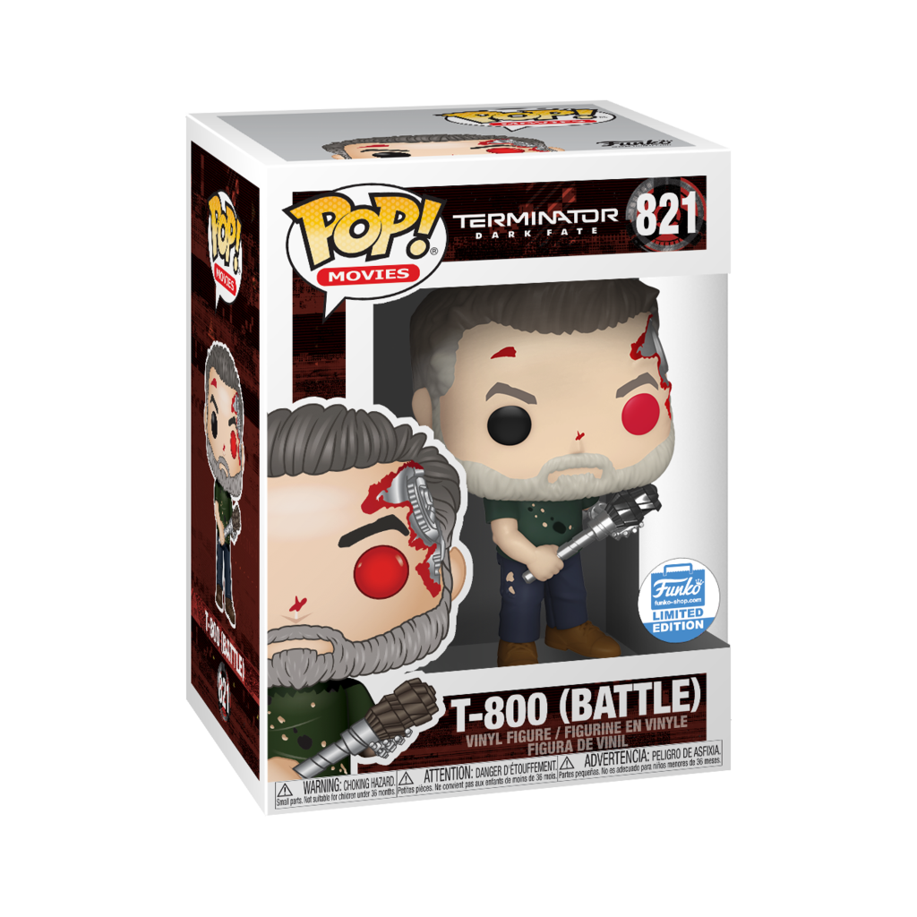 Funko POP! Terminator Dark Fate T-800 (Damage) - POP!