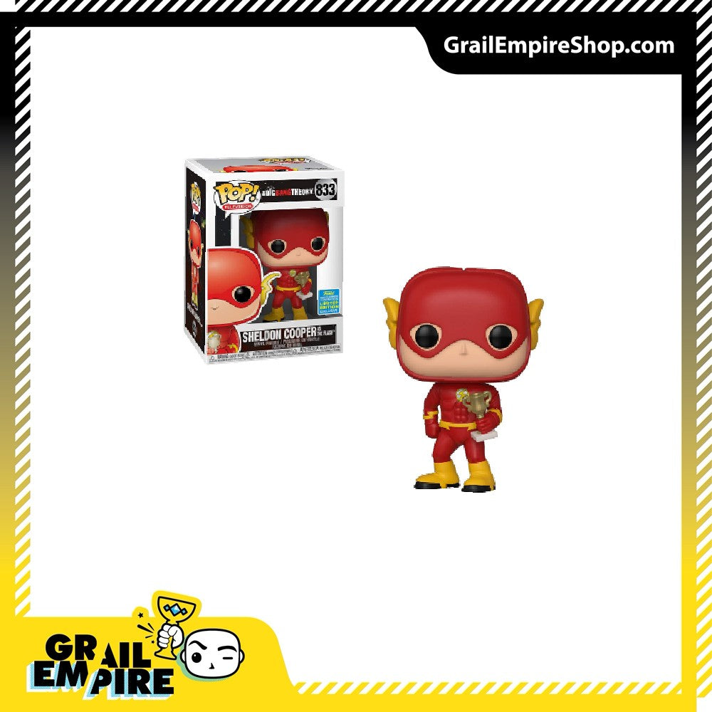 Funko POP! The Big Bang Theory Sheldon as Flash SDCC - POP!