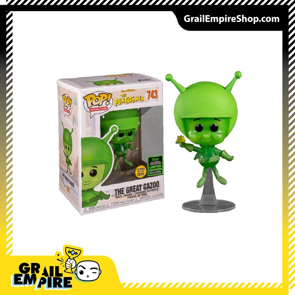 Funko POP! The Flintstones The Great Gazoo GITD ECCC 2020 -