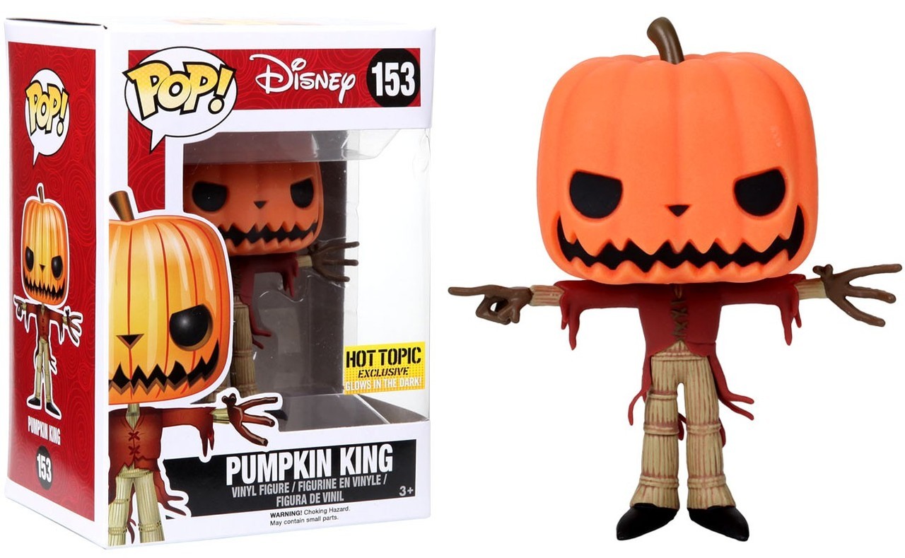Funko POP! The Nightmare Before Christmas Pumpkin King GITD