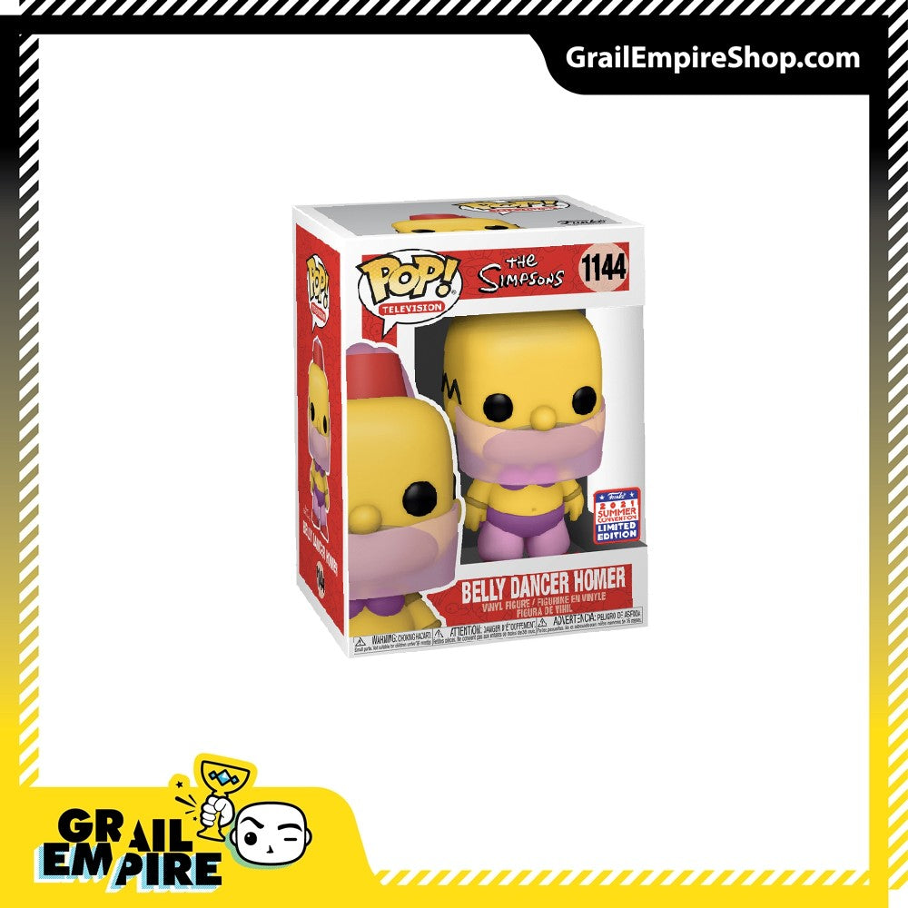Funko POP! The Simpsons #1144 Belly Dancer Homer Funkon 2021