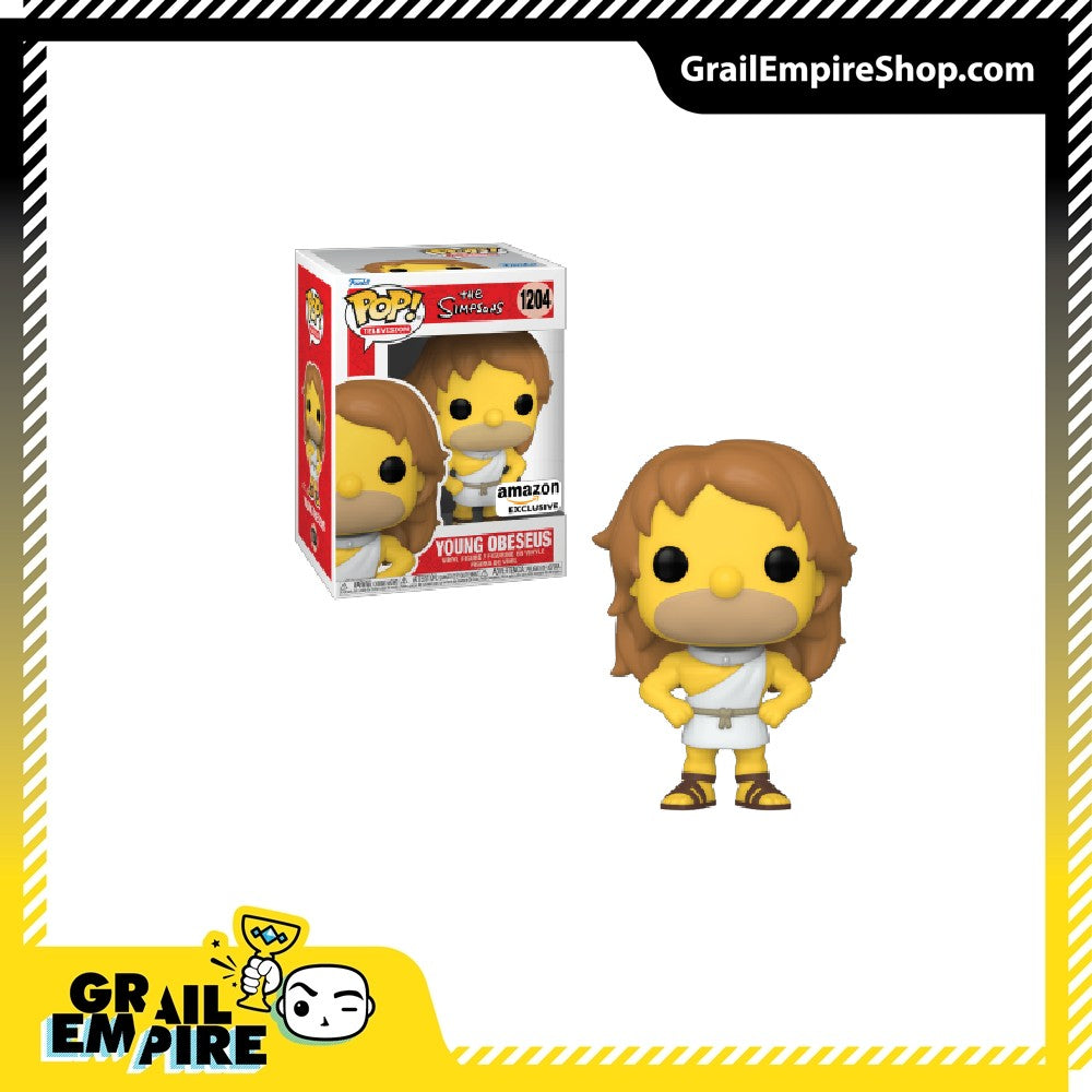 Funko POP! The Simpsons #1204 Young Obeseus Exclusivo - POP!