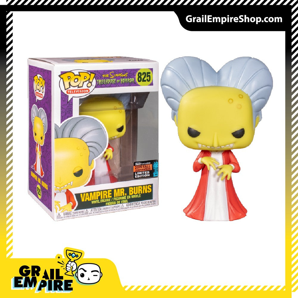 Funko POP! The Simpsons #825 Vampire Mr. Burns NYCC - POP!