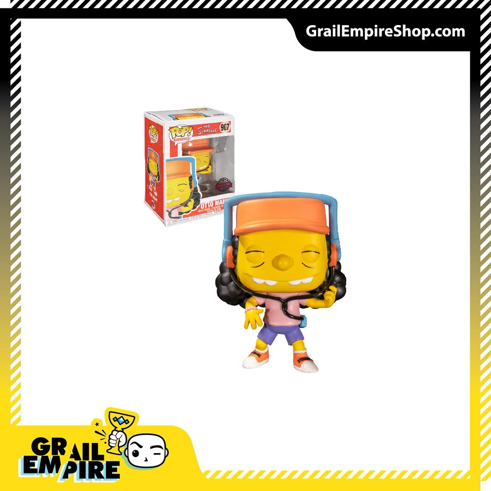 Funko POP! The Simpsons #907 Otto Mann Exclusivo - POP!
