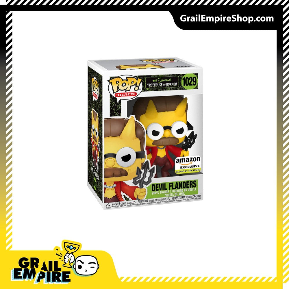 Funko POP! The Simpsons Devil Ned Flanders GITD - Special
