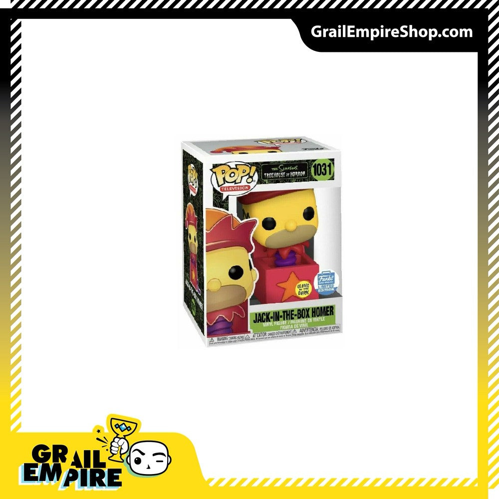 Funko POP! The Simpsons Jack-in-the-box Homer GITD Funko