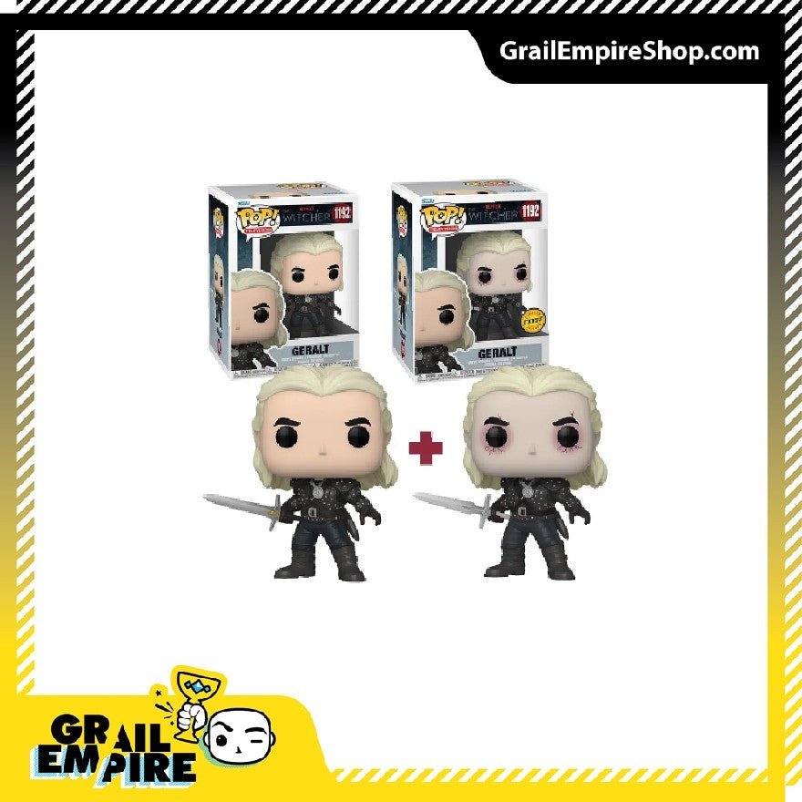 Funko POP! The Witcher #1192 Geralt Chase Bundle - POP!