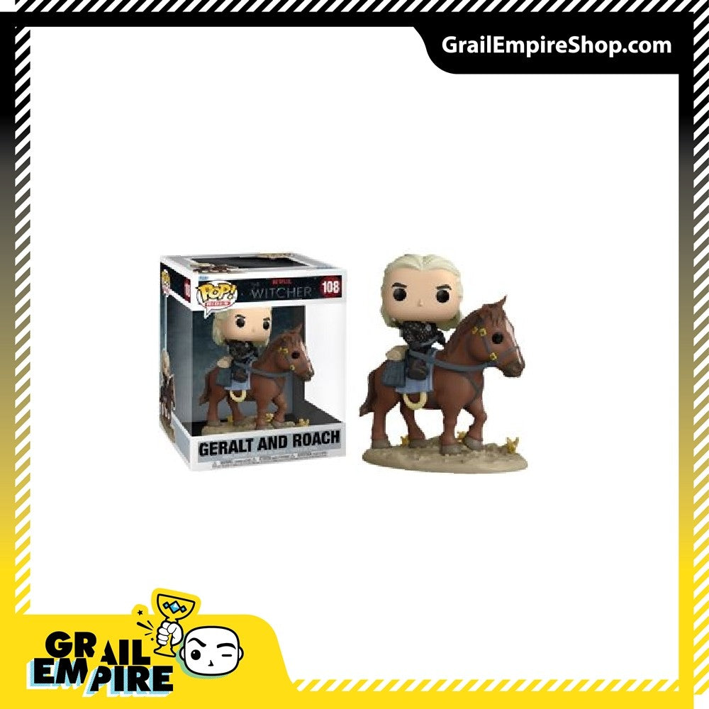Funko POP! The Witcher Geralt with Roach Exclusivo - Special