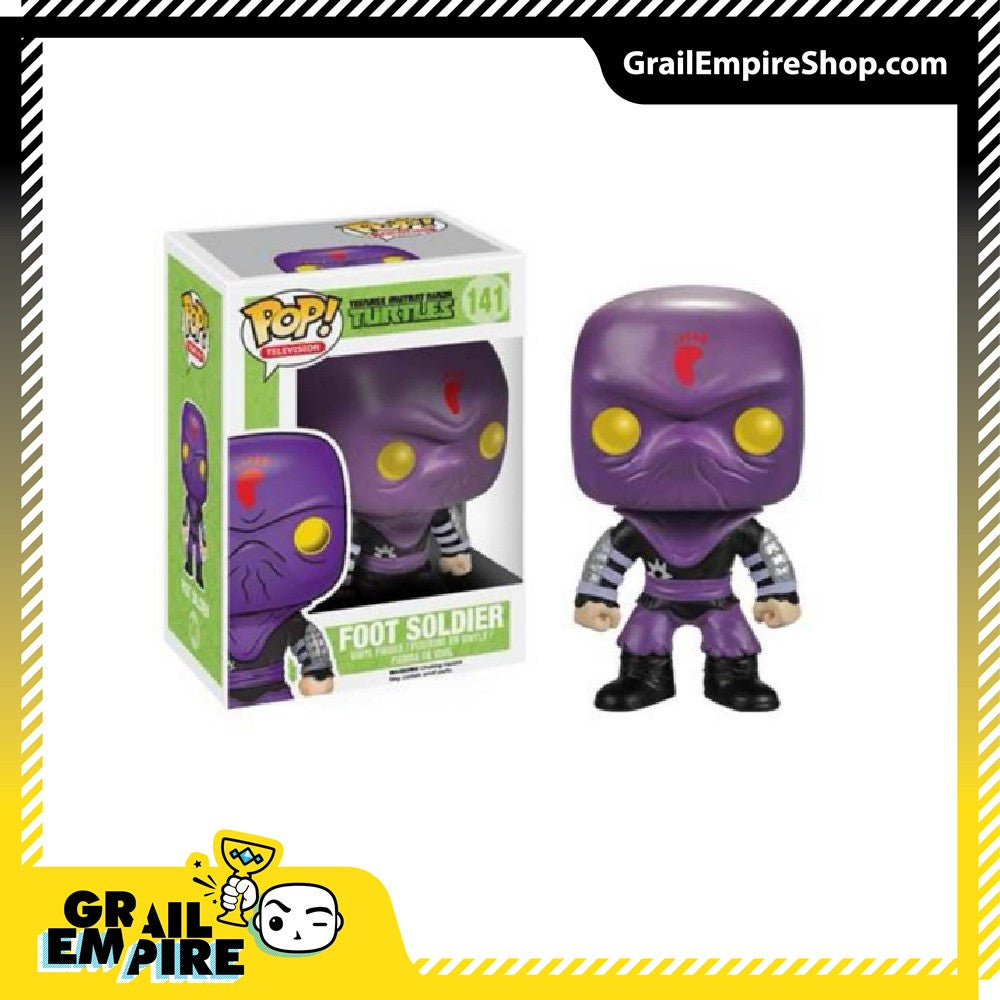 Funko POP! TMNT #141 Foot Soldier (Caixas Danificadas) -