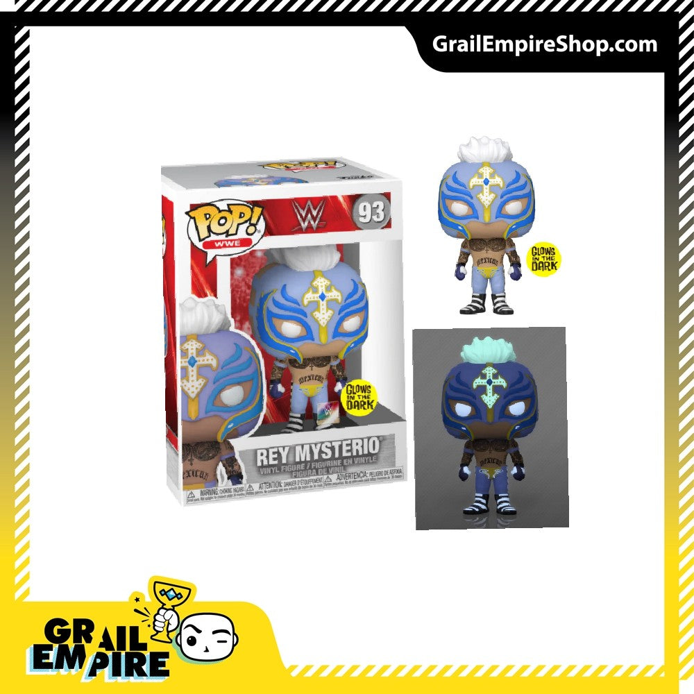 Funko POP! WWE #93 Rey Mysterio GITD Exclusivo - Special