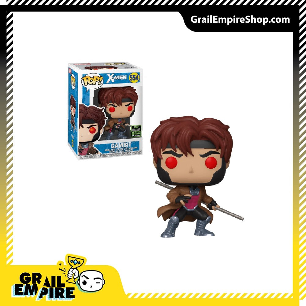 Funko POP! X-Men #554 Gambit ECCC 2020 Exclusivo - POP!