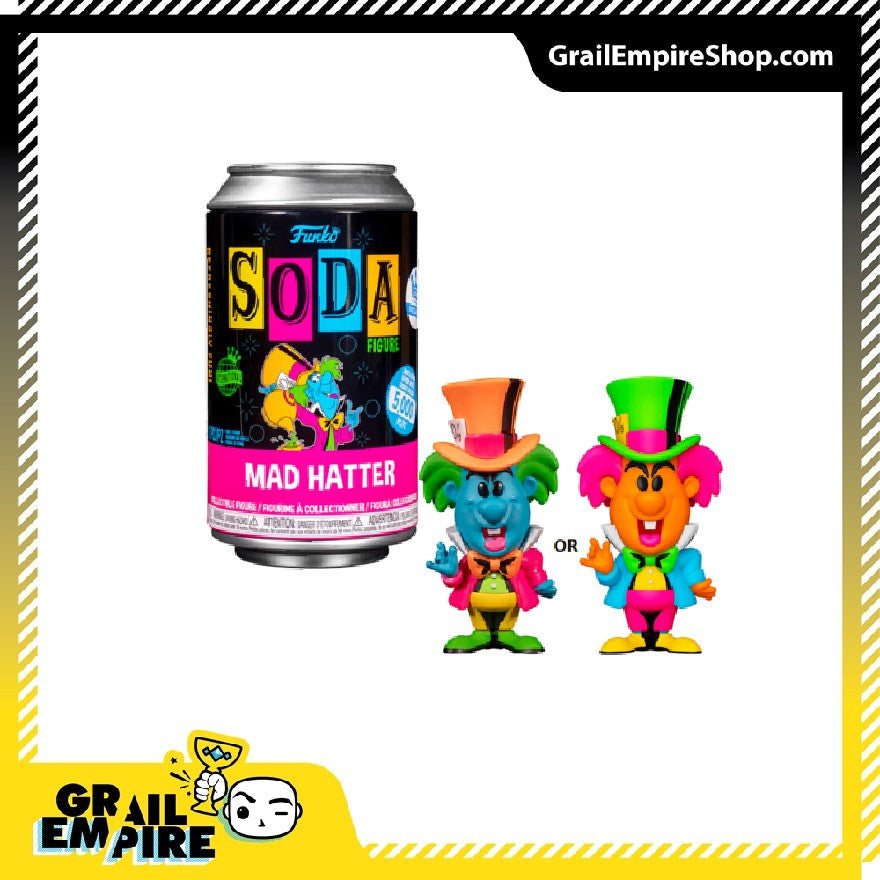 Funko Soda Disney Mad Hatter Blacklight LE 5,000 - Vinyl