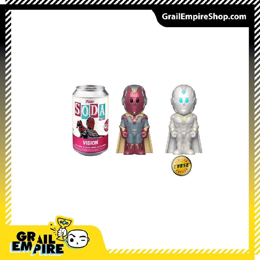 Funko Soda Marvel # Vision Exclusivo - Vinyl Soda