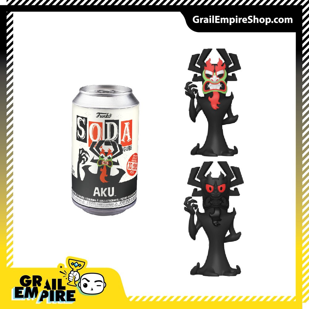 Funko Vinyl Soda Samurai Jack Aku - Vinyl Soda