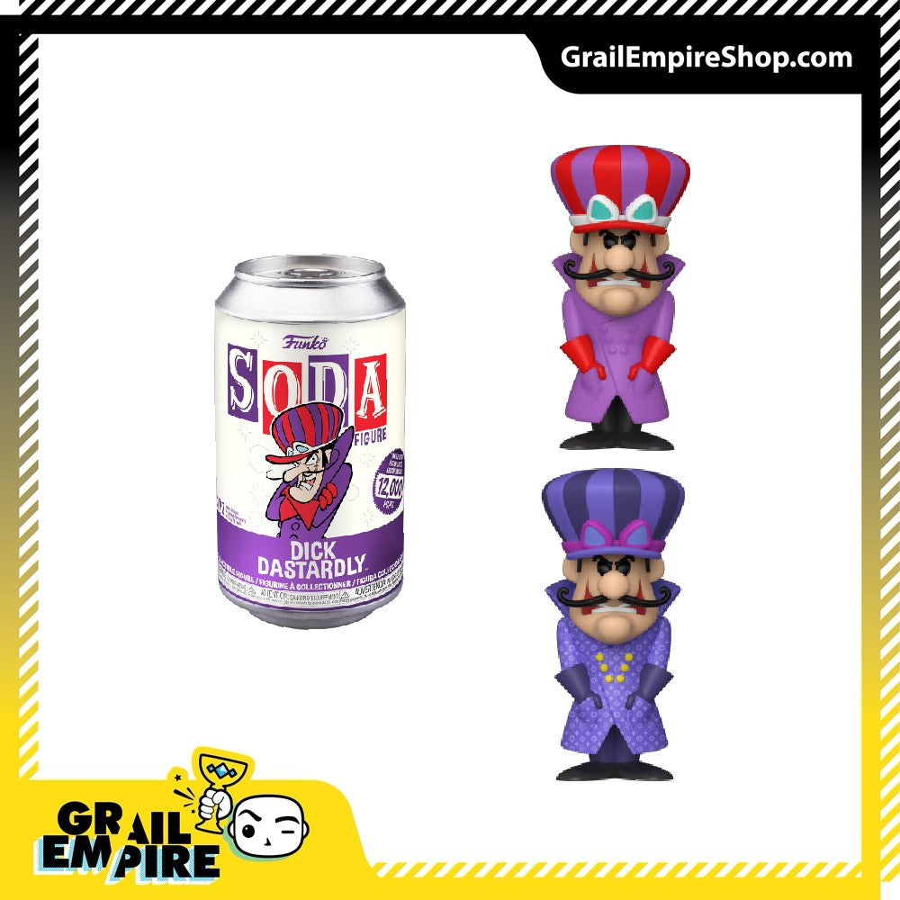 Funko Vinyl Soda Wacky Races Dick Dastardly - Vinyl Soda