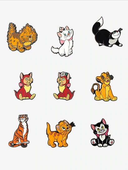 Loungefly Disney Cats Blind Box Enamel Pin - Pin