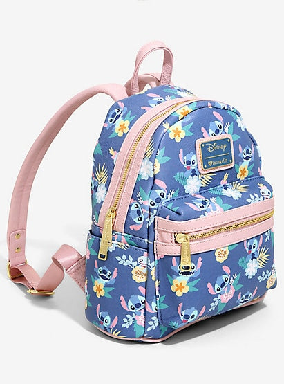 Loungefly Disney Lilo & Stitch Pastel Mini Backpack -