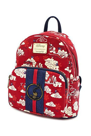 Loungefly Disney Mulan Mushu Cloud Backpack - Mochila
