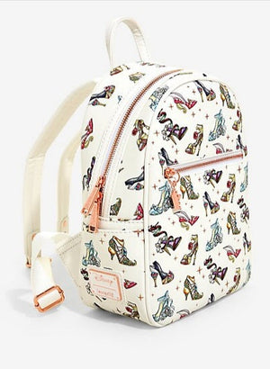 Loungefly Disney Princess Heels Mini Backpack - Exclusivo -