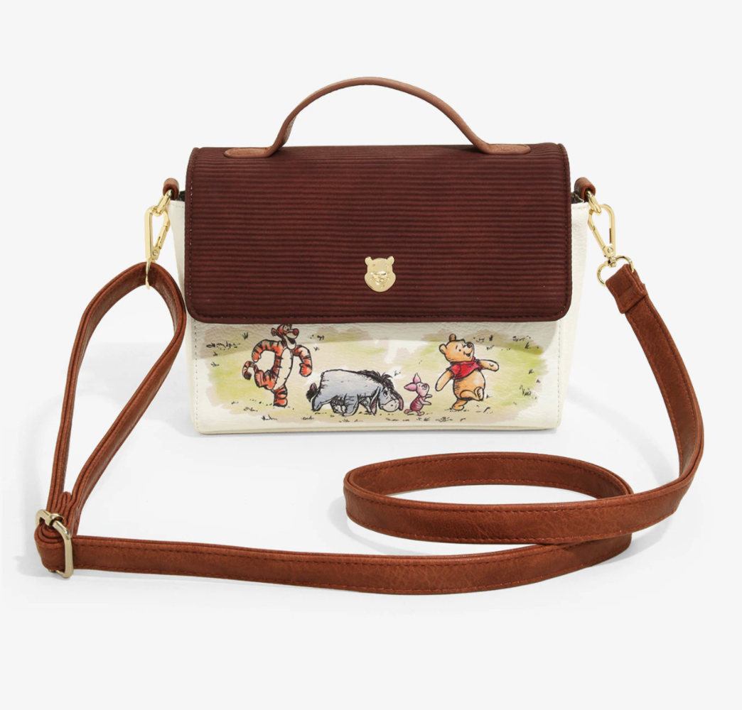Loungefly Disney Winnie The Pooh Classic Art Crossbody Bag -