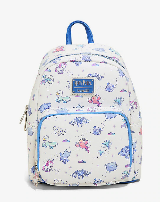 Loungefly Harry Potter Chibi Magical Creatures Mini Backpack