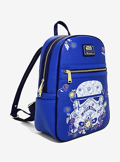 Loungefly Star Wars Stormtrooper Floral Mini Backpack -
