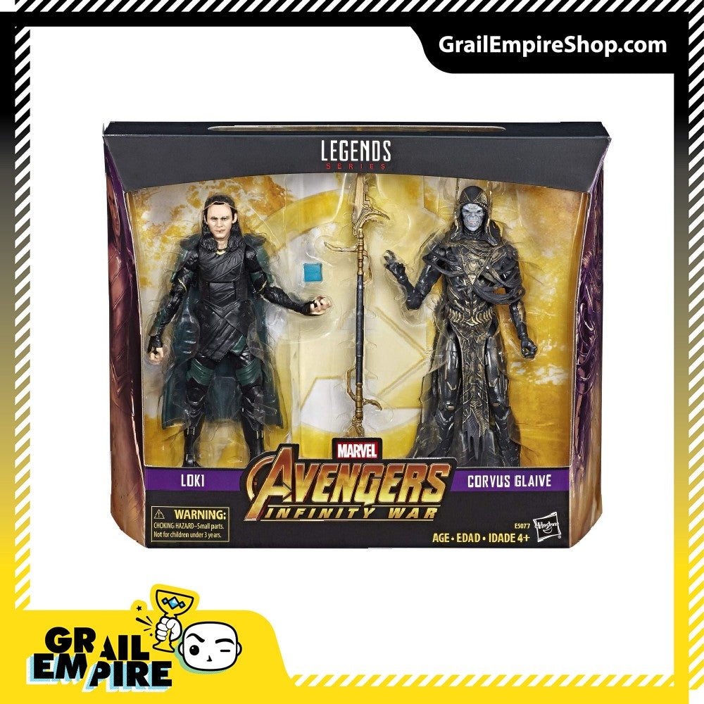 Marvel Legends Avengers: Infinity War Loki & Corvus Glaive