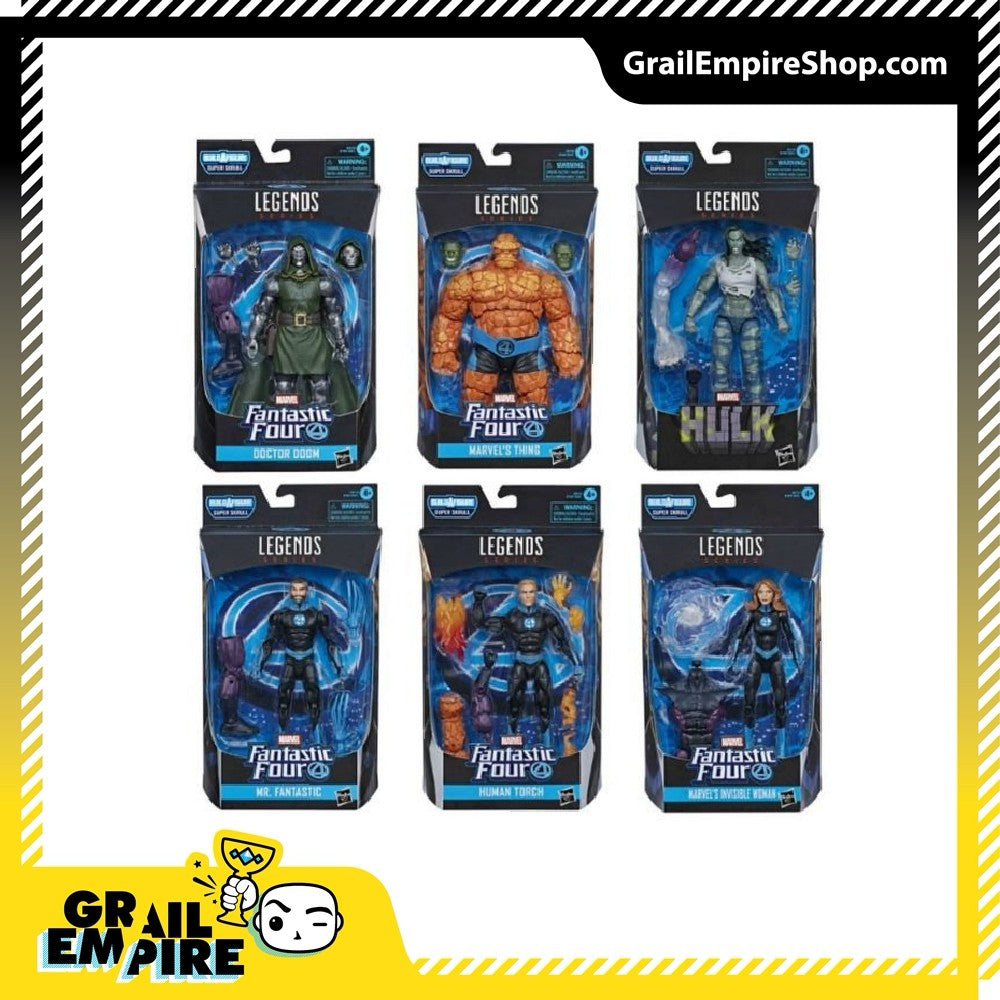Marvel Legends BAF - Fantastic Four Set Completo - Marvel