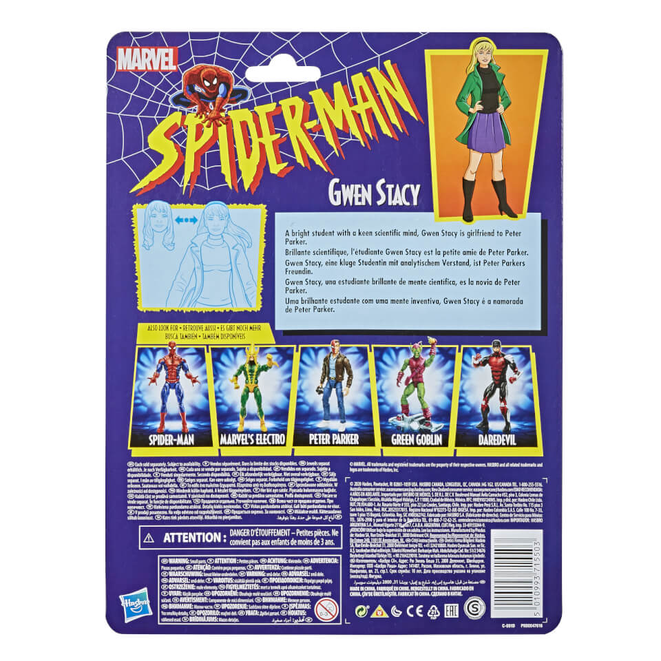 Marvel Legends Spider-Man Vintage Collection Gwen Stacey -