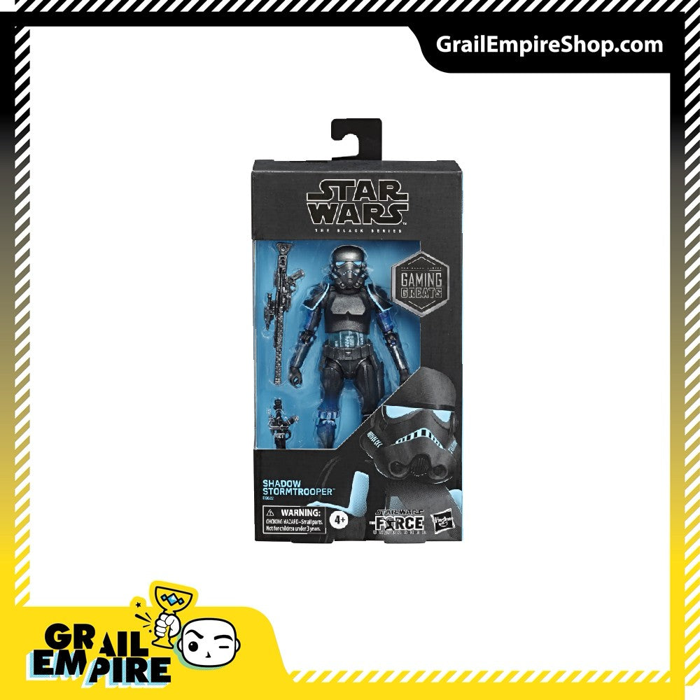 Star Wars Force Unleashed Black Series Shadow Stormtrooper -