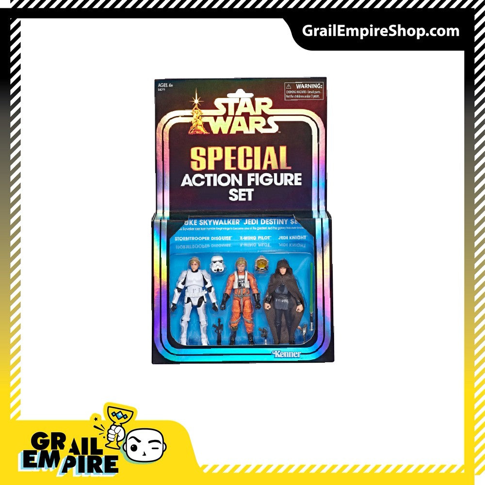 Star Wars Vintage Collection SDCC Luke Skywalker 3 Pack -